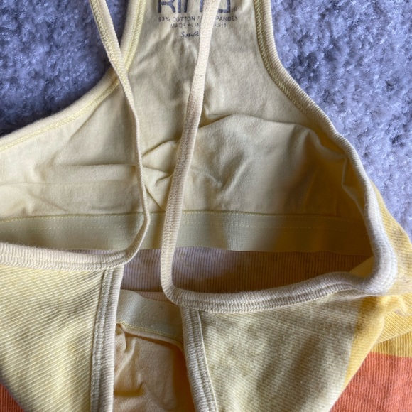 Multi-Colored Tank w/Built In Bra - Picture 2 of 2